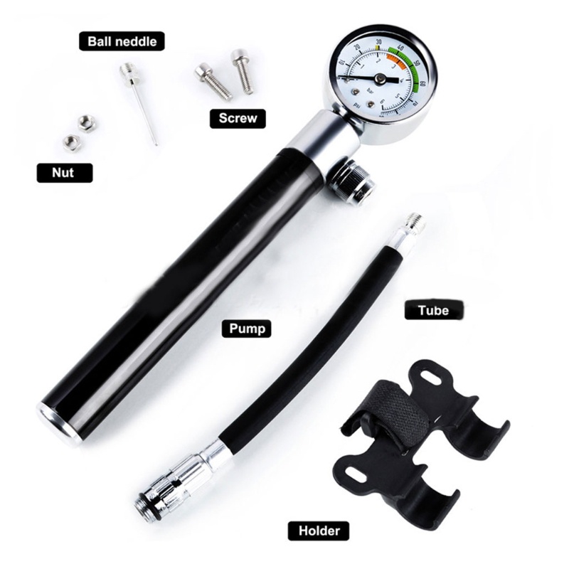 QQ Ống Bơm Xe Đạp Mini Di Động Dễ Sử Dụng