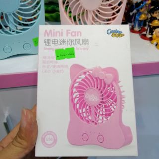 Quạt pin mini fan cooler star