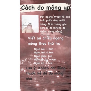 Móng up thiết kế NAIL TẾT KHÁCH ĐẶT