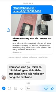 Bấm mi siêu cong Nhật giá sốc