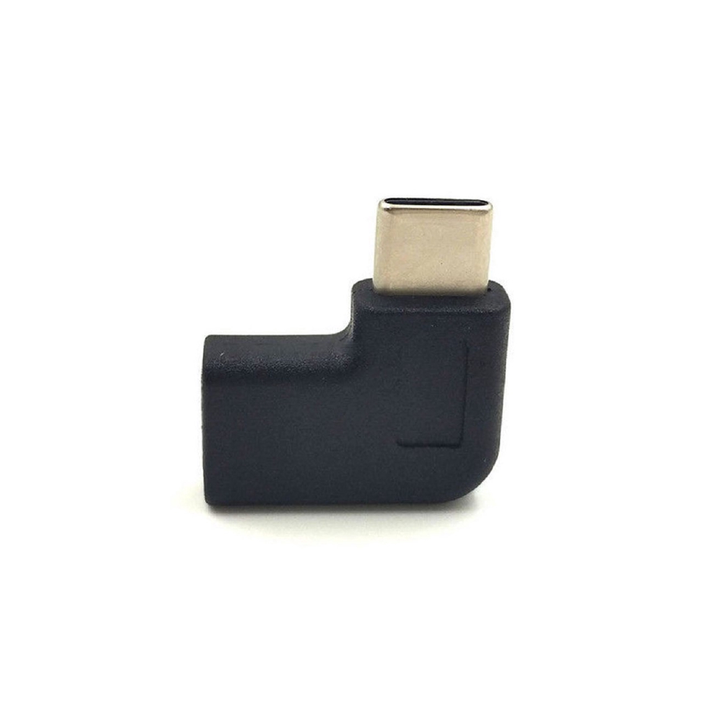 A USB 3.1 Type C Female 90 Degree Angle Male Adapter Converter Connector USB-C