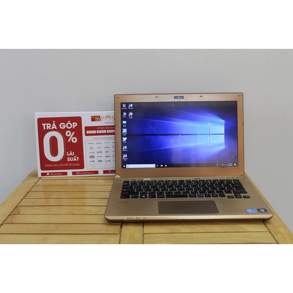 LAPTOP SONY VAIO SVS13 GOLD Core i5-3230m/ Ram 4gb/ SSD: 128gb/ 13inch | BigBuy360 - bigbuy360.vn