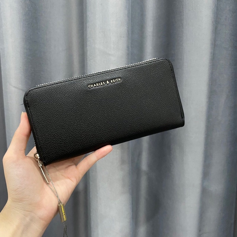 ✨ Full Box ✨ Ví Dài CNK Da Trơn Khoá Bạc CNK Xuất Dư