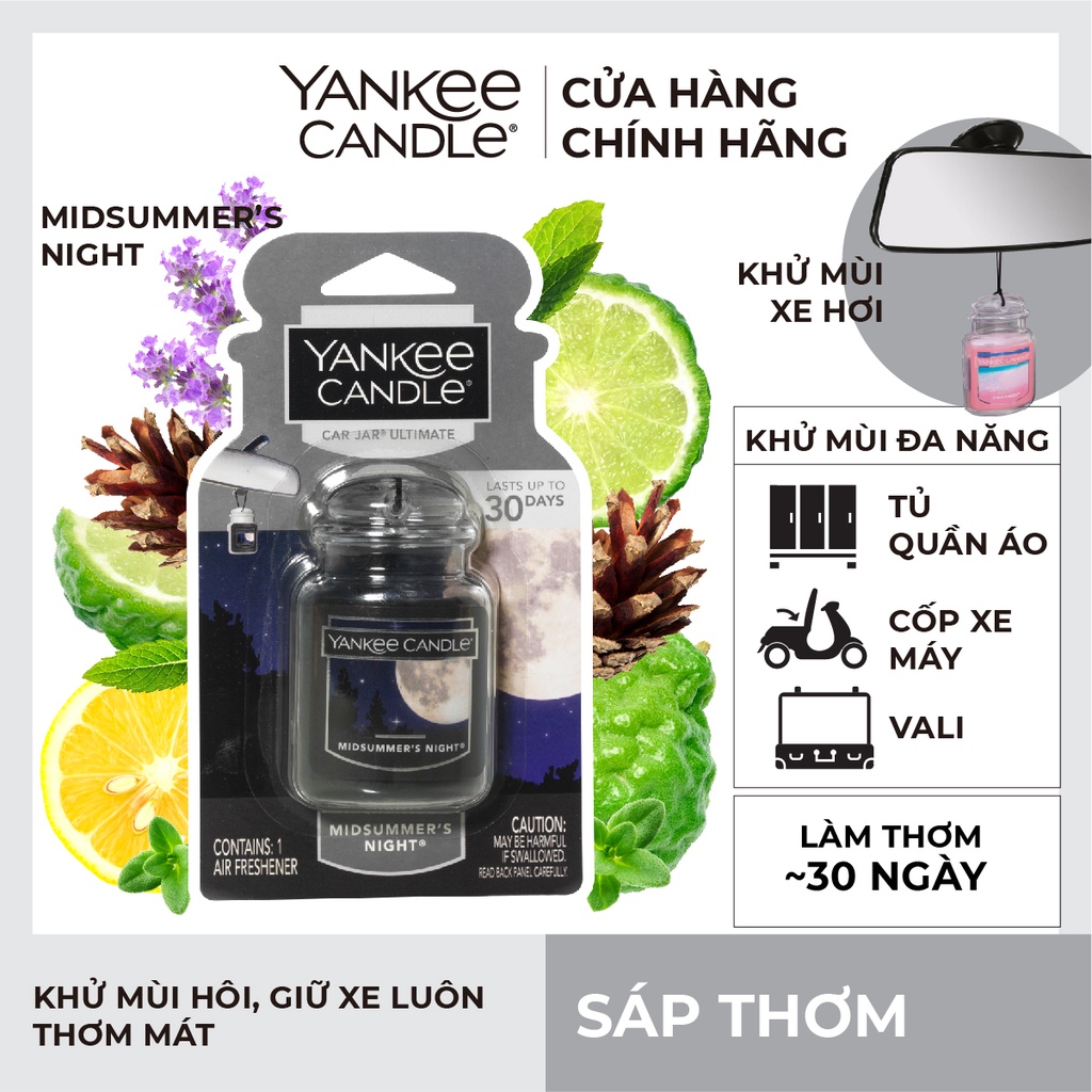 Sáp thơm xe Yankee Candle - Midsummer's Night