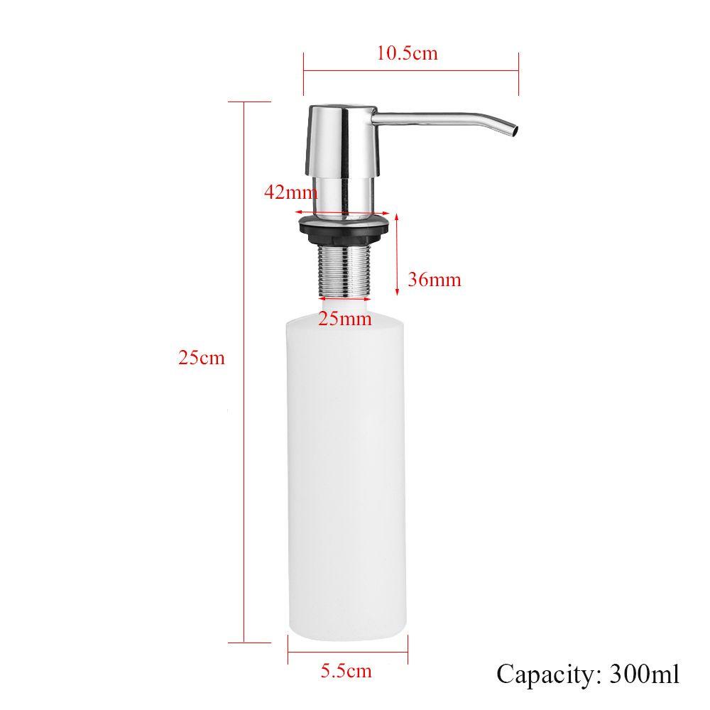 Bình Nhựa Đựng Xà Phòng Gắn Bồn Rửa Chén Tiện Dụng
