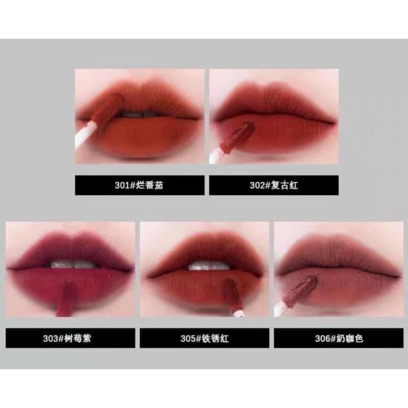 Set 5 cây son kem nội địa siêu lì | Thế Giới Skin Care