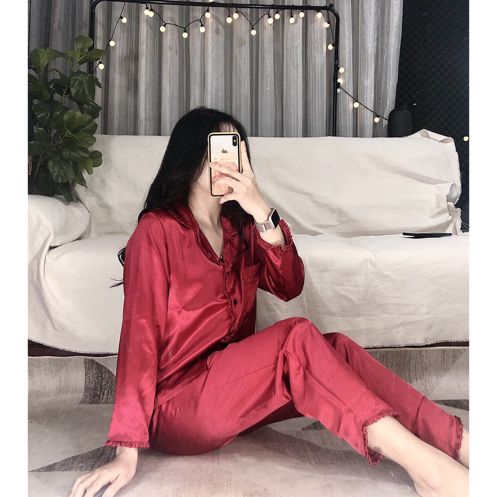 [Mã WABOOM giảm 15% đơn 99k] [𝘽𝙤̣̂ 𝙉𝙜𝙪̉ 𝙇𝙪̣𝙖 𝘽𝙚̀𝙤]-Tay Dài Quần Dài-Hàng Thiết Kế Xuất Dư-Dưới 58kg. | BigBuy360 - bigbuy360.vn