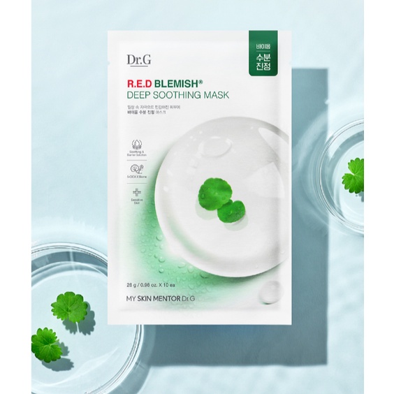Mặt nạ giấy Dr.G RED BLEMISH SOOTHING MASK