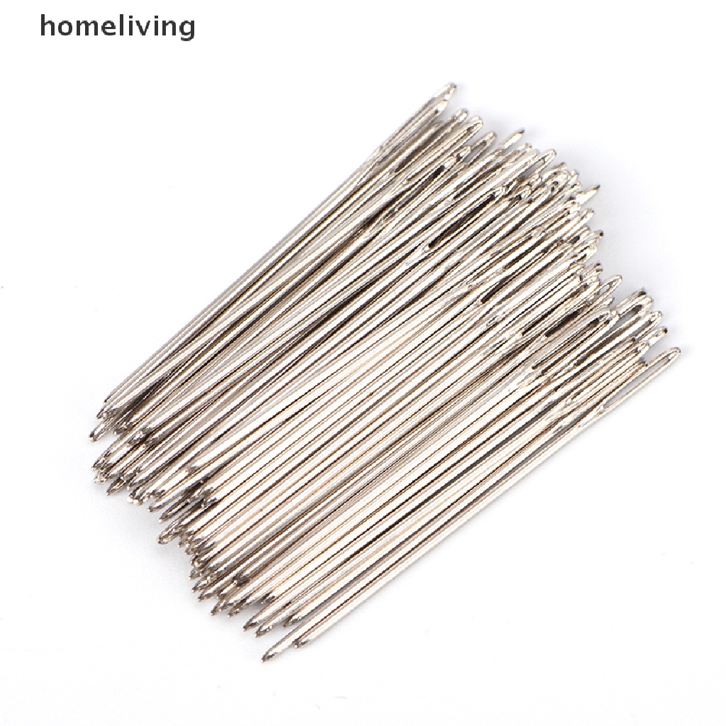 Set 100 Kim Thêu Chữ Thập Màu Vàng Size 24 Cho 11CT