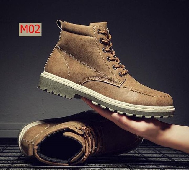 GIÀY BỐT NAM CỔ CAO - GIÀY NAM CỔ  CAO TĂNG CHIỀU CAO | BigBuy360 - bigbuy360.vn