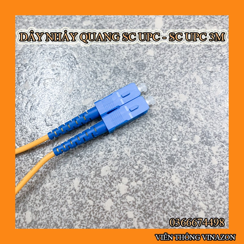 Dây nhảy quang 2 đầu SC/UPC-SC/UPC 3m