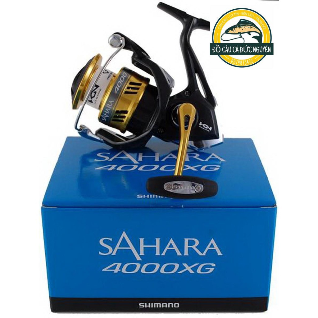 Máy câu cá Shimano Sahara 4000XG -ĐỒ CÂU ĐINH THẮNG