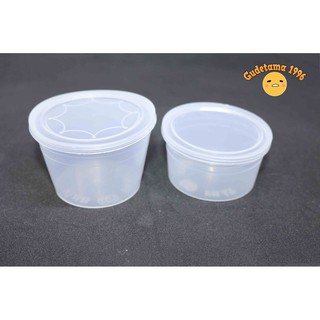 Combo 50 hộp đựng slime các loại 50ml, 100ml, 250ml, 500ml có nắp đậy