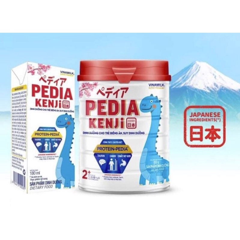 Sữa Pedia Kenji 2+ ( 2 đến 10 tuổi) 850g