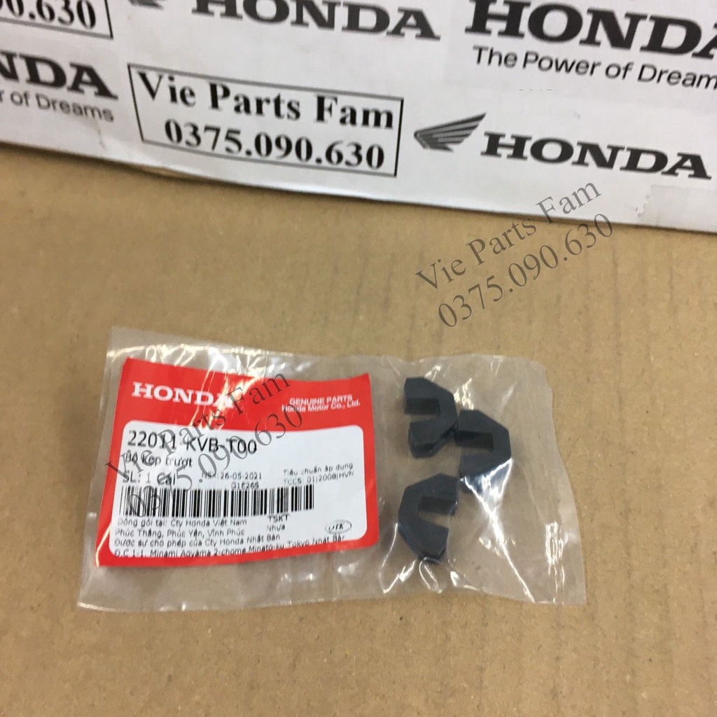 Bộ kẹp trượt nồi AB110, Click 110, Lead 110, Vision, hàng din Honda mới 100%