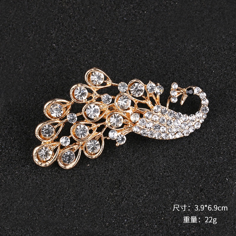 Ghim Cài Áo Đính Đá opal Cao Cấp