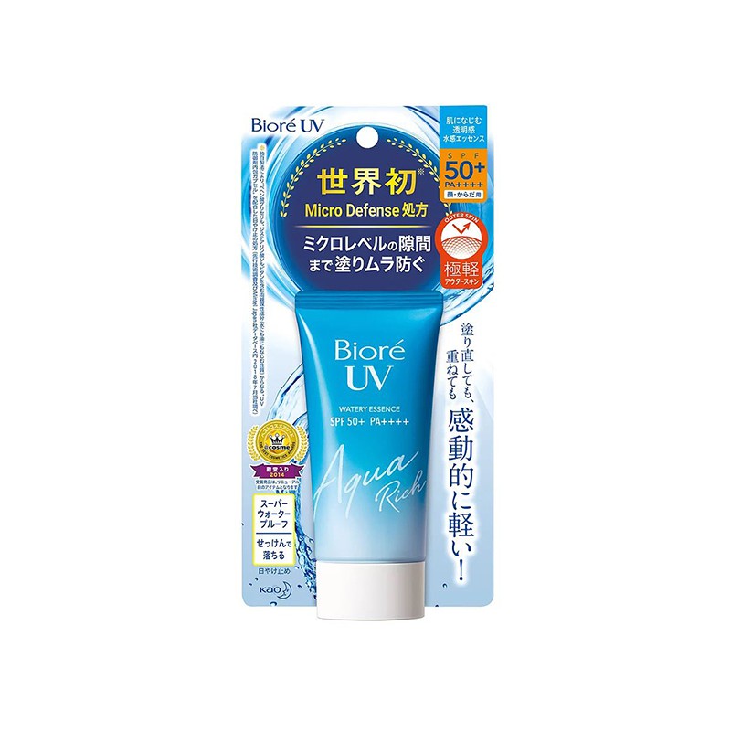 TINH CHẤT CHỐNG NẮNG DƯỠNG ẨM BIORE UV AQUA 50G SPF 50+ PA++++ - Hachi Hachi Japan Shop