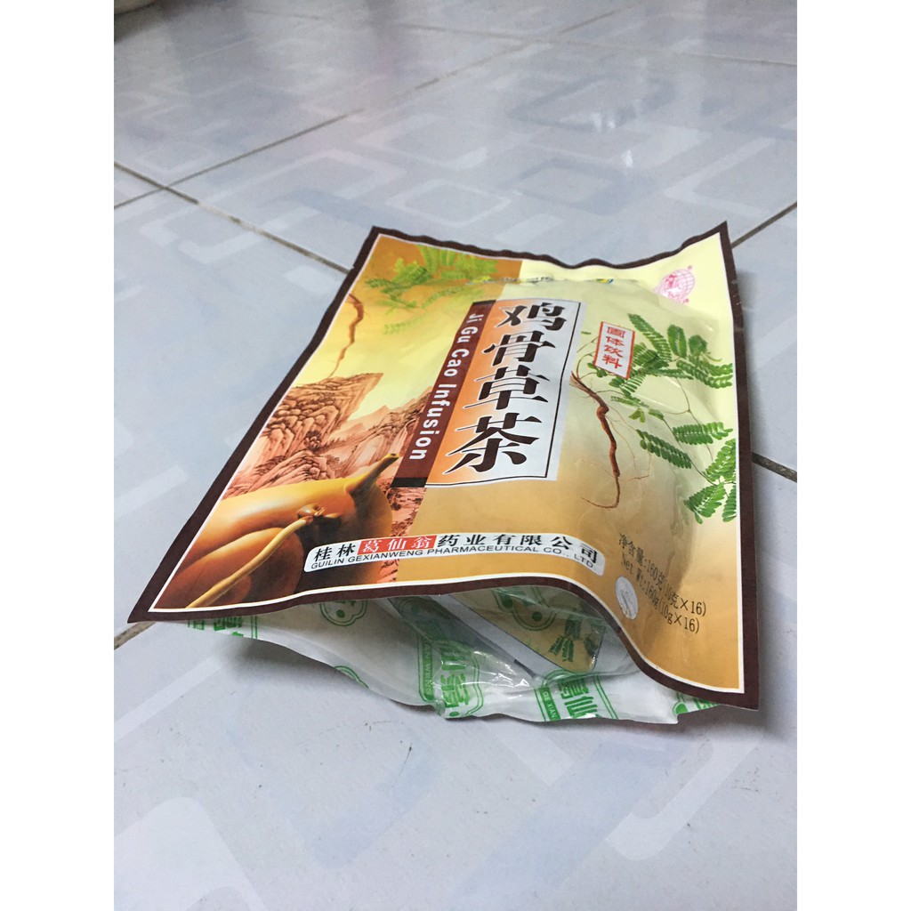 Trà Kê Cốt Thảo ( gói hòa tan ）16 gói * 10 gam