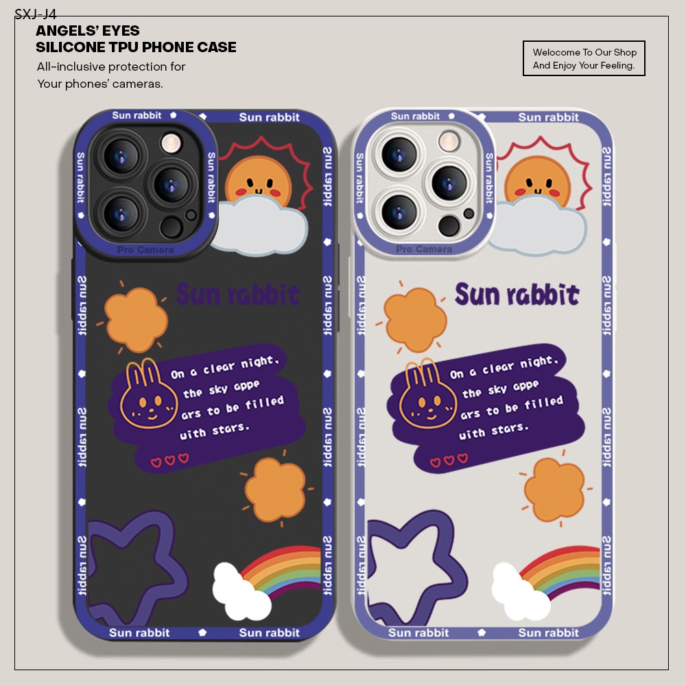 Ốp điện thoại hình graffiti cầu vồng cho Samsung Galaxy J4 J5 J6 J7 J8 Core Pro Plus Prime 2018 2017 2015 J4+ J6+