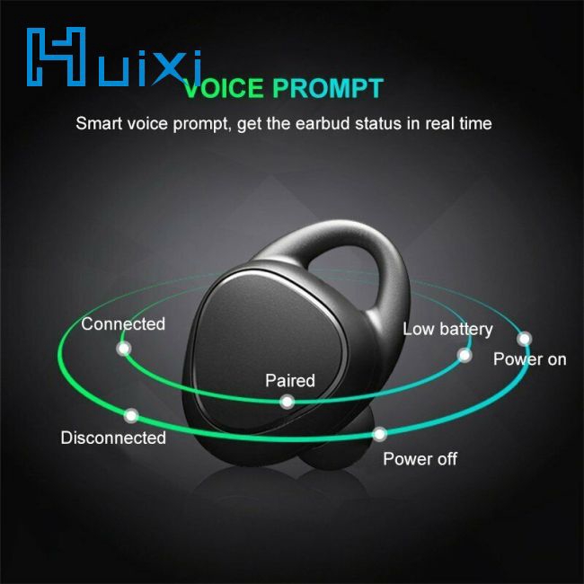 Bộ tai nghe bluetooth nhét trong kết nối không dây 400mAh Samsung Gear iConX SM-R150