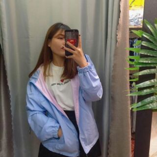 [Siêu Rẻ] Áo khoác dù hai mặt
