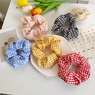 📛 RẺ VÔ ĐỊCH 📛 DÂY BUỘC TÓC SCRUNCHIES KẺ SỌC NHIỀU MÀU CHO NỮ