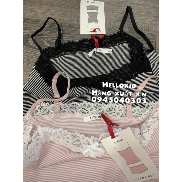 [Mã SKAMSALE8 giảm 10% đơn từ 200K] Bộ 2 dây phối ren nữ