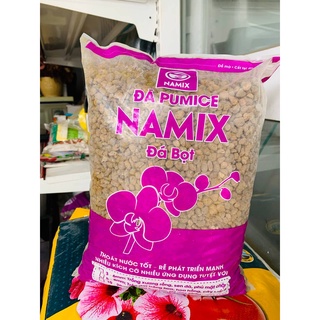 Đá bọt Pumice size 5-15mm trồng hoa hồng, cây kiểng gói 5dm3~ 3kg/gói