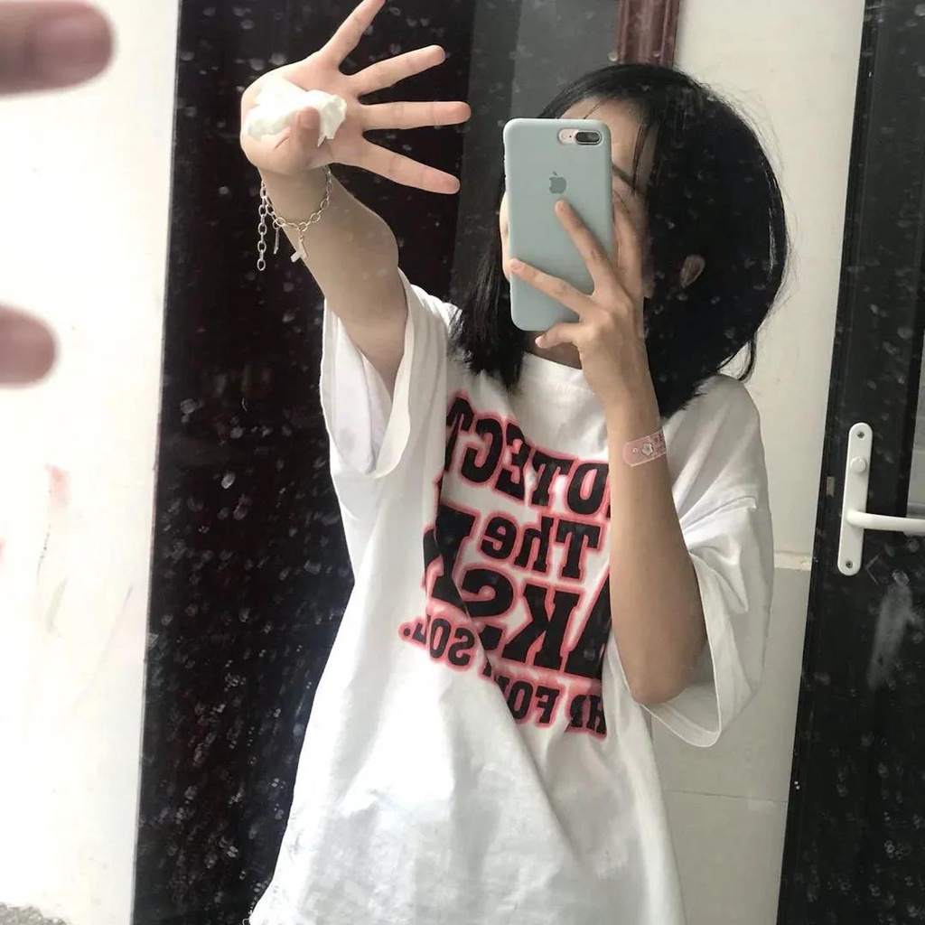 NRVP Áo Thun Nữ Cổ Tròn Ngắn Tay Thời Trang Mùa Hè Phong Cách Hàn Quốc 2022