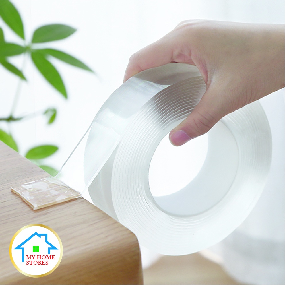 Cuộn băng keo 3m , 2 mặt siêu dính nano