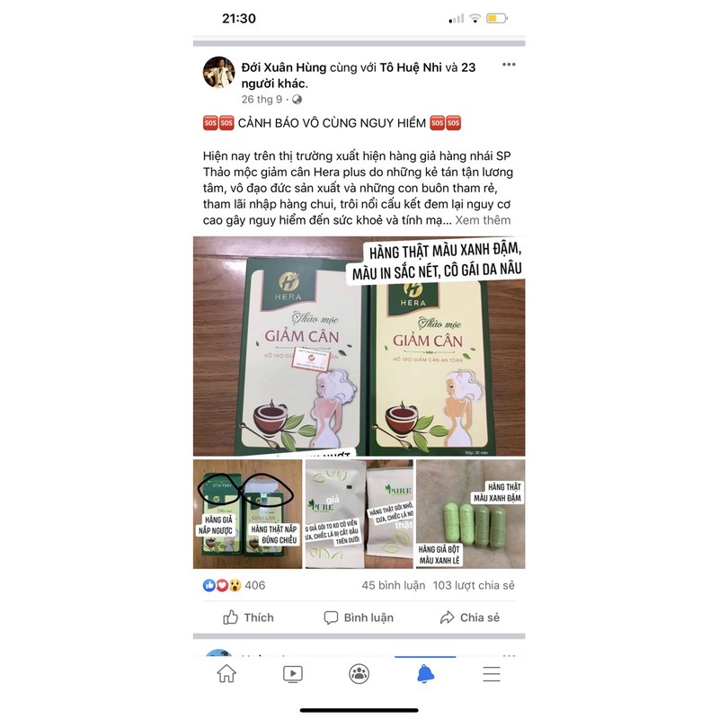 Giảm cân Hera Plus dạng viên + Phiếu BẢO HÀNH cam kết hàng chính hãng | BigBuy360 - bigbuy360.vn