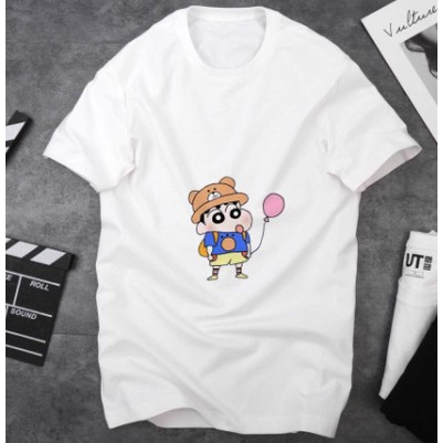 ÁO THUN TAY LỠ IN HÌNH CẬU BÉ BÚT CHÌ IN HÌNH HOẠT HÌNH COOL NGẦU GIÁ RẺ CỰC SHOCK FULL SIZE CHO GIA ĐÌNH - 230613