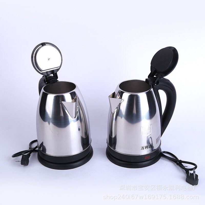 Xả Kho Ấm Siêu Tốc Đun Nước Electric Kettle Dung Tích 1.8 Lít Loại 1 Lớp, Bảo Hành 6 Tháng Lỗi Đổi Mới