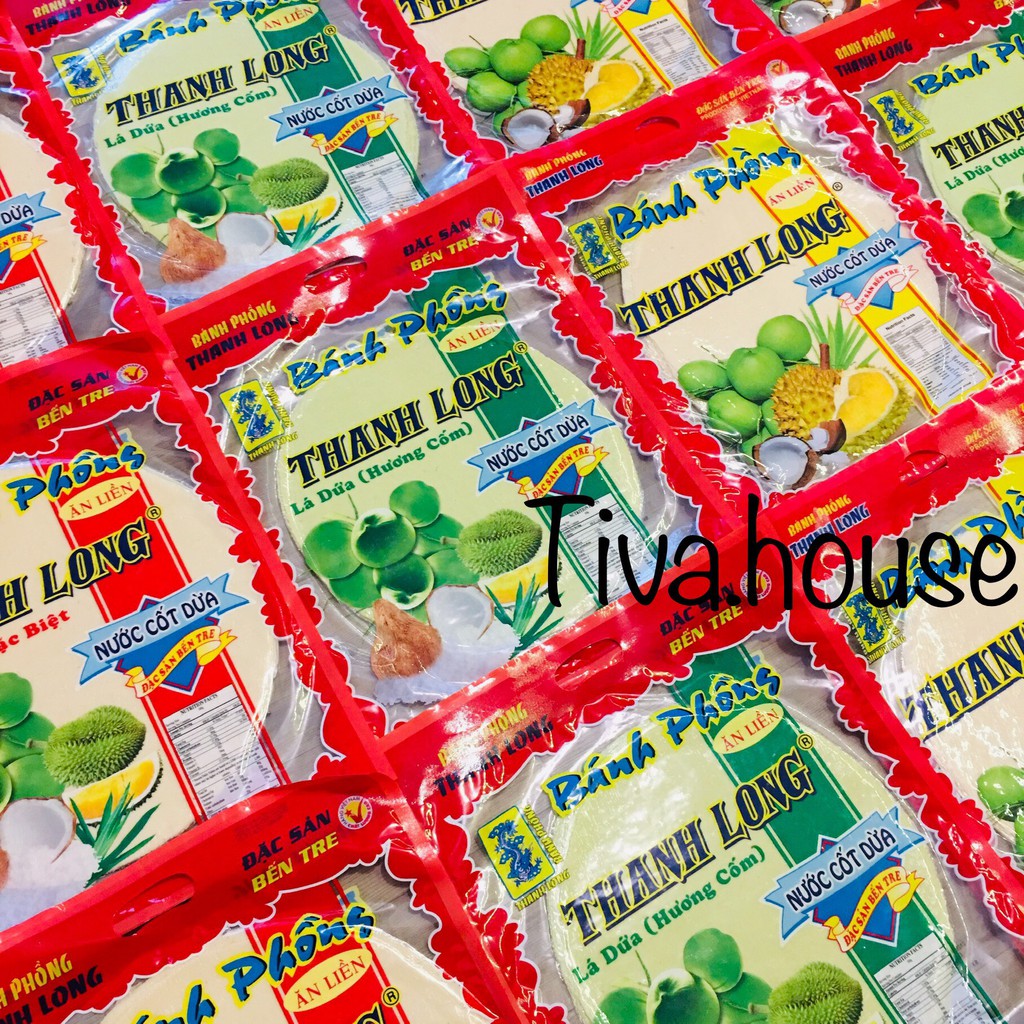 Bánh tráng sữa dạng bánh phồng sữa nước cốt dừa đặc sản Bến Tre Thanh Long đủ vị đủ món ăn vặt | BigBuy360 - bigbuy360.vn