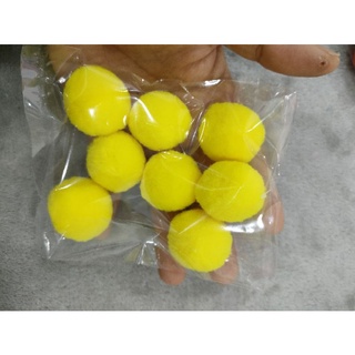 bom bom 3cm ( pom pom )bông len mịn