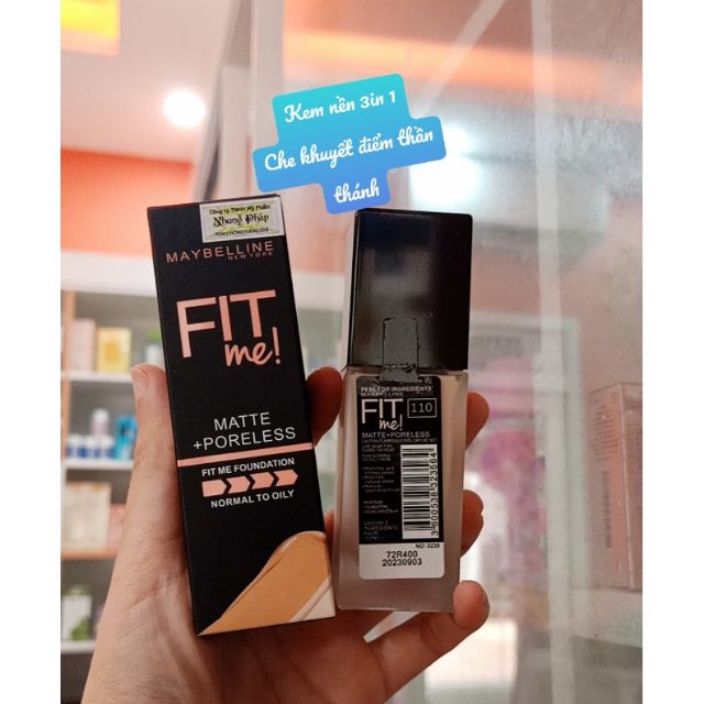 Kem nền Fit Me Matte + Poreless