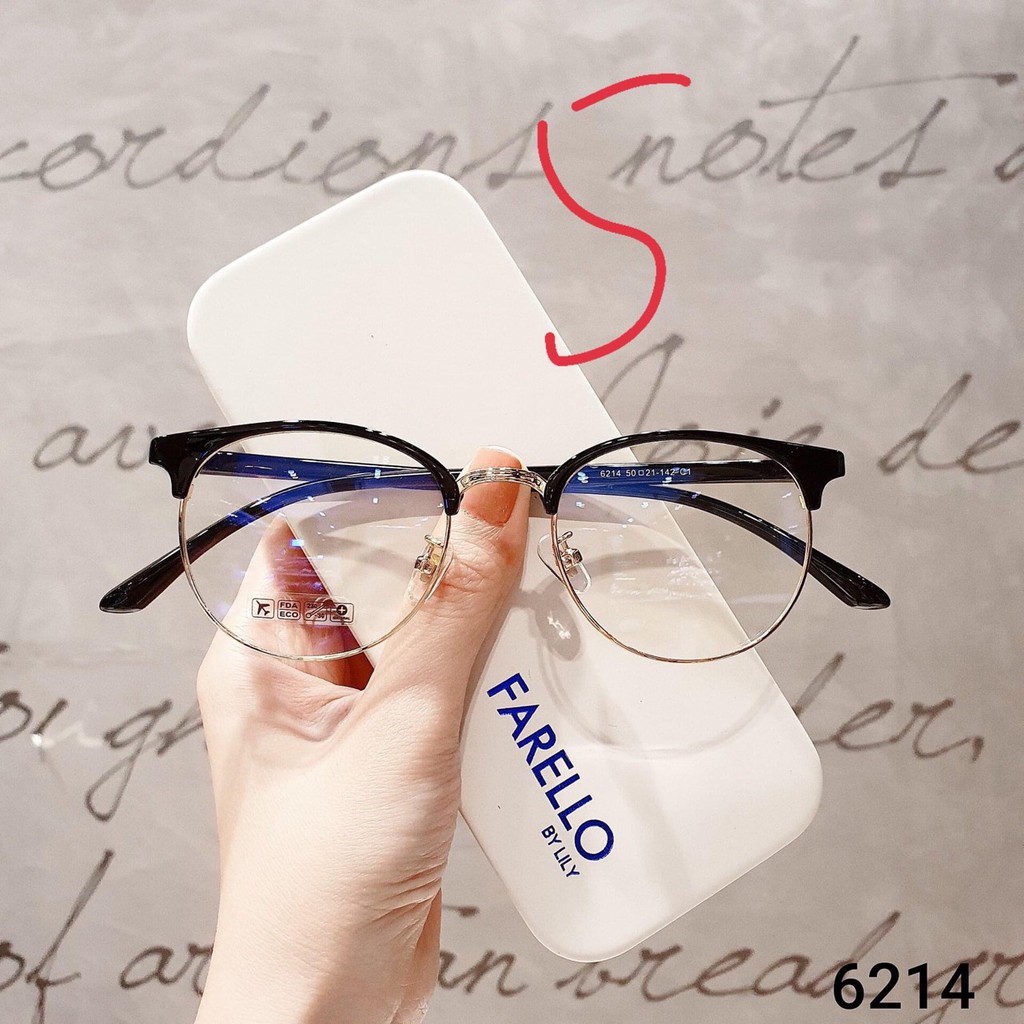 Kính Giả Cận L.L Form Dáng Tròn Xinh xắn cho các bạn trẻ 6214 -  MS533 | BigBuy360 - bigbuy360.vn