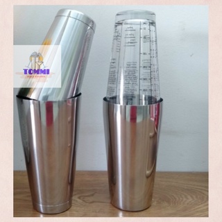 Bình Lắc Thủy Tinh Shaker Boston - Dụng Cụ Pha Chế