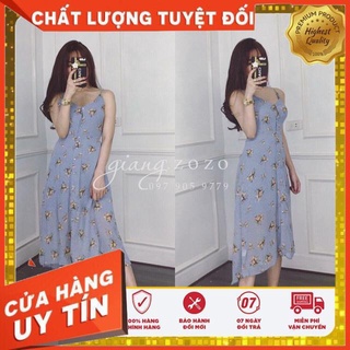 [Tặng Mã 70K – Hàng Chính Hãng] Váy hoa lụa