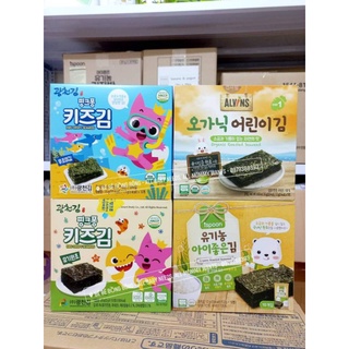 Rong biển tách muối cuộn cơm hữu cơ Ispoon/Alvins/Pinkfong
