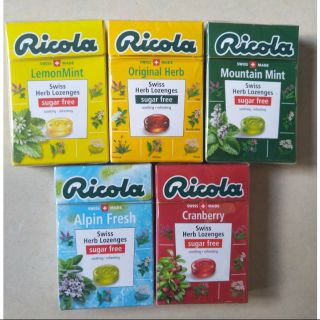 Kẹo ngậm ho thông cổ Ricola