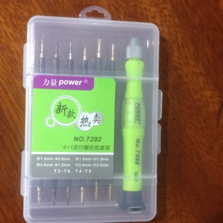 Bộ dụng cụ tháo lắp( tovit) điện thoại  POWER 7392 chính hãng