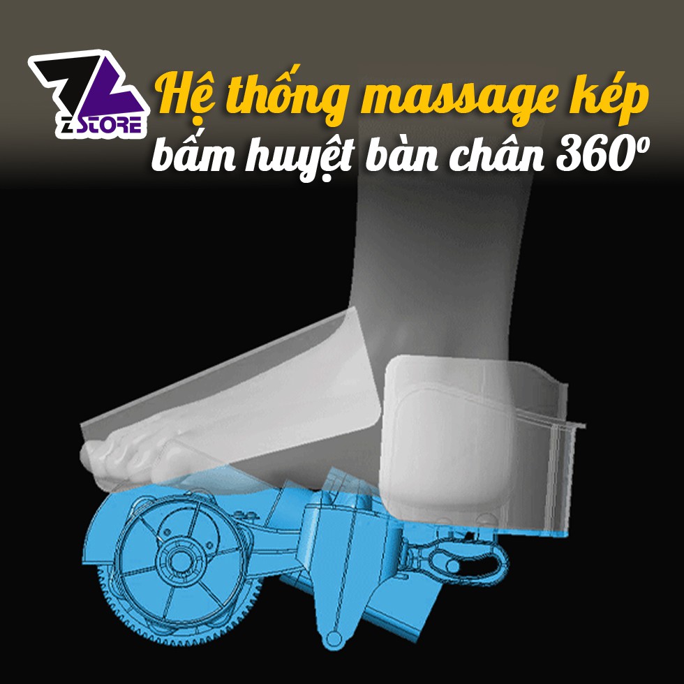 Máy massage bấm huyệt Xiaomi Leravan LJZJ008 - XGEEK F3 - mát xa chân 360 độ