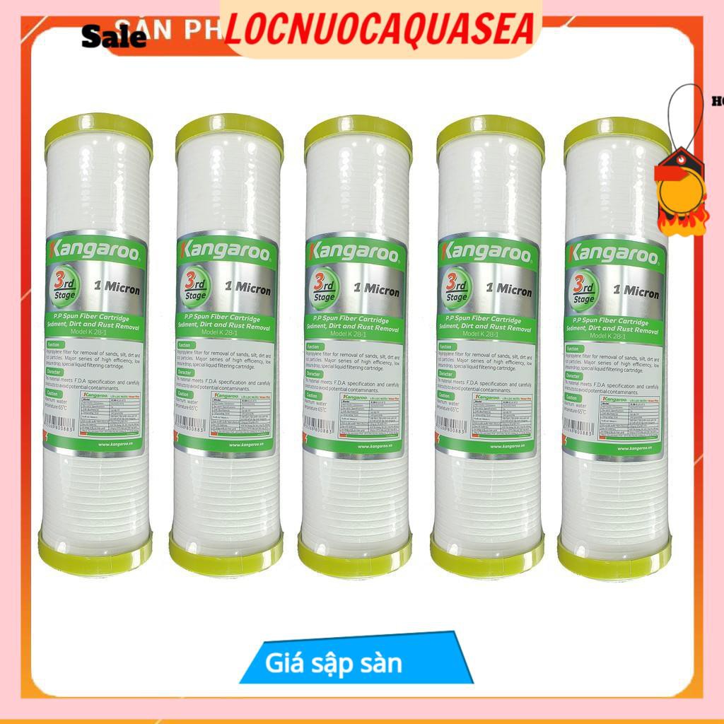 Giá Sốc Bộ 5 chiếc - Lõi lọc Kangaroo số 3 👉 Lõi Lọc Số 3 Kangaroo