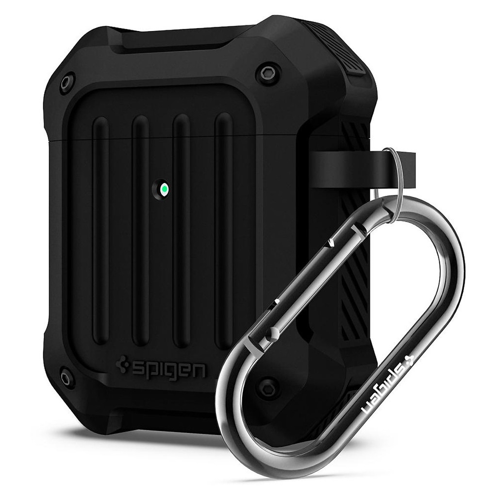 Bao case cho Airpods 1 / Airpods 2 hiệu Spigen Tough Armor _ Hàng Chính Hãng