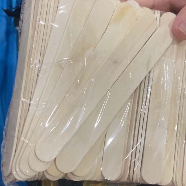 100 gram QUE ĐÈ LƯỠI QUE WAX GỖ 150*18 mm