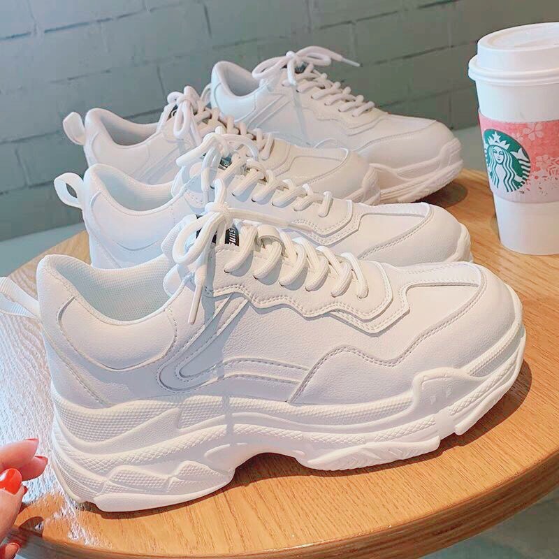 Giày Nữ Màu Trắng G32 Thể Thao Sneaker Hàng Hiệu Cao Cấp Đẹp Phong Cách Hàn Quốc - Hàng nhập khẩu