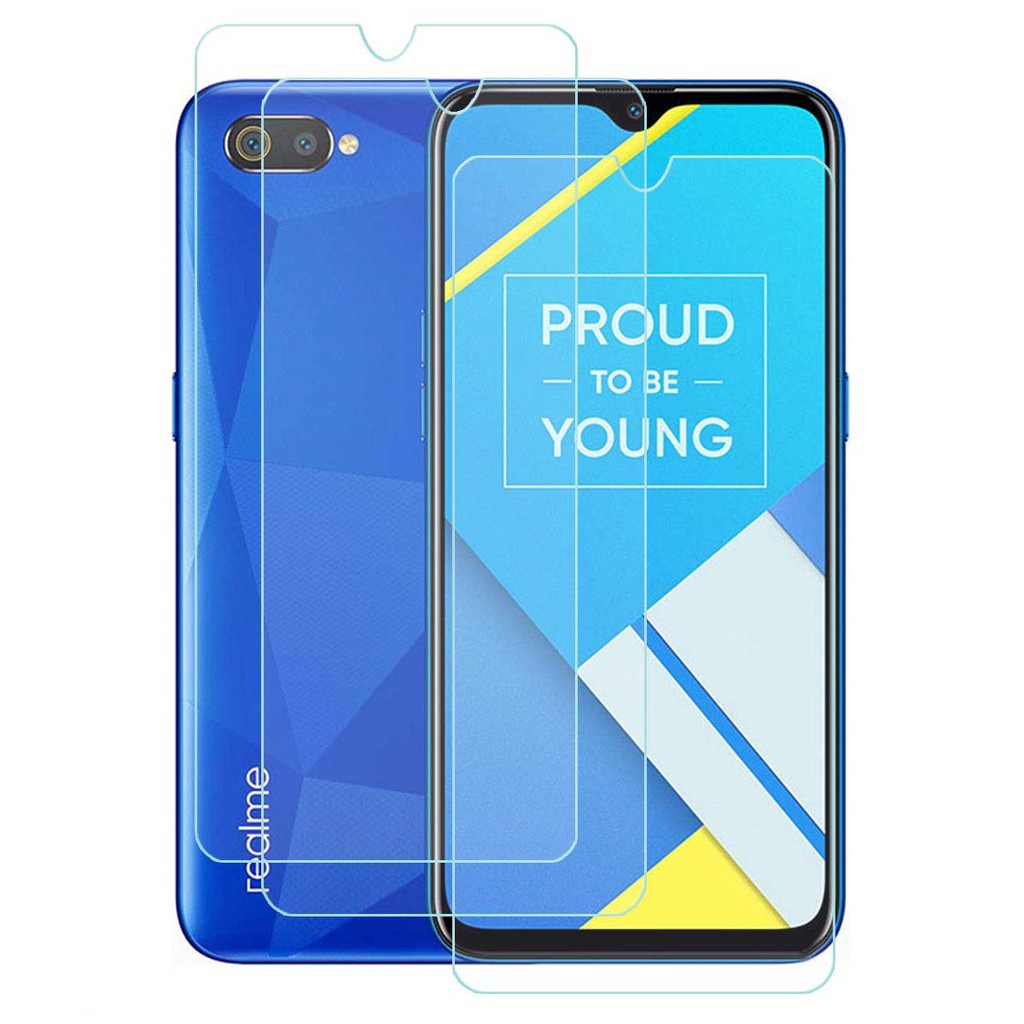 Kính cường lực Realme 2 Pro 5 Pro 3 Pro 6 Pro 5i 5s 6s 6i 7i 7 Pro 8 Pro Trong suốt không full màn hình [THT]