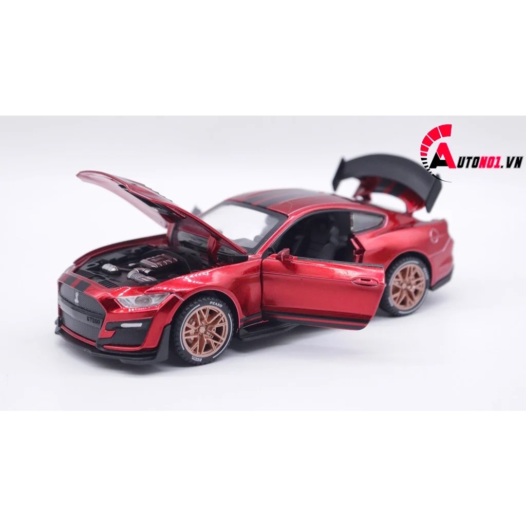 MÔ HÌNH XE FORD MUSTANG SHELBY GT500 RED 1:32 ALLOY 7686