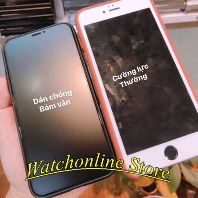 Cường lực chống bám vân tay iPhone 11 Pro Max iPhone 6 7 8 6 iPhone  6S 7 8 Plus iPhone X XS Max iPhone XR